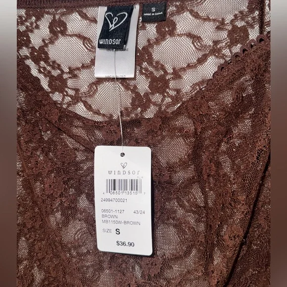 NWT Brown Lace Skirt Cover Up - Picture 3 of 6